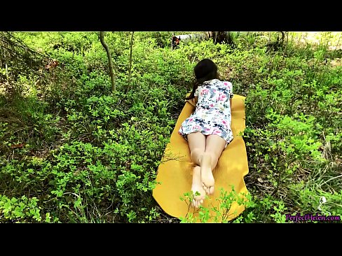 ❤️ Onye mbịarambịa na Tinder na-emetọ anụ ahụ m ma na-enwe mmasị n'ime ọhịa ❤️ Anal porn ❌❤